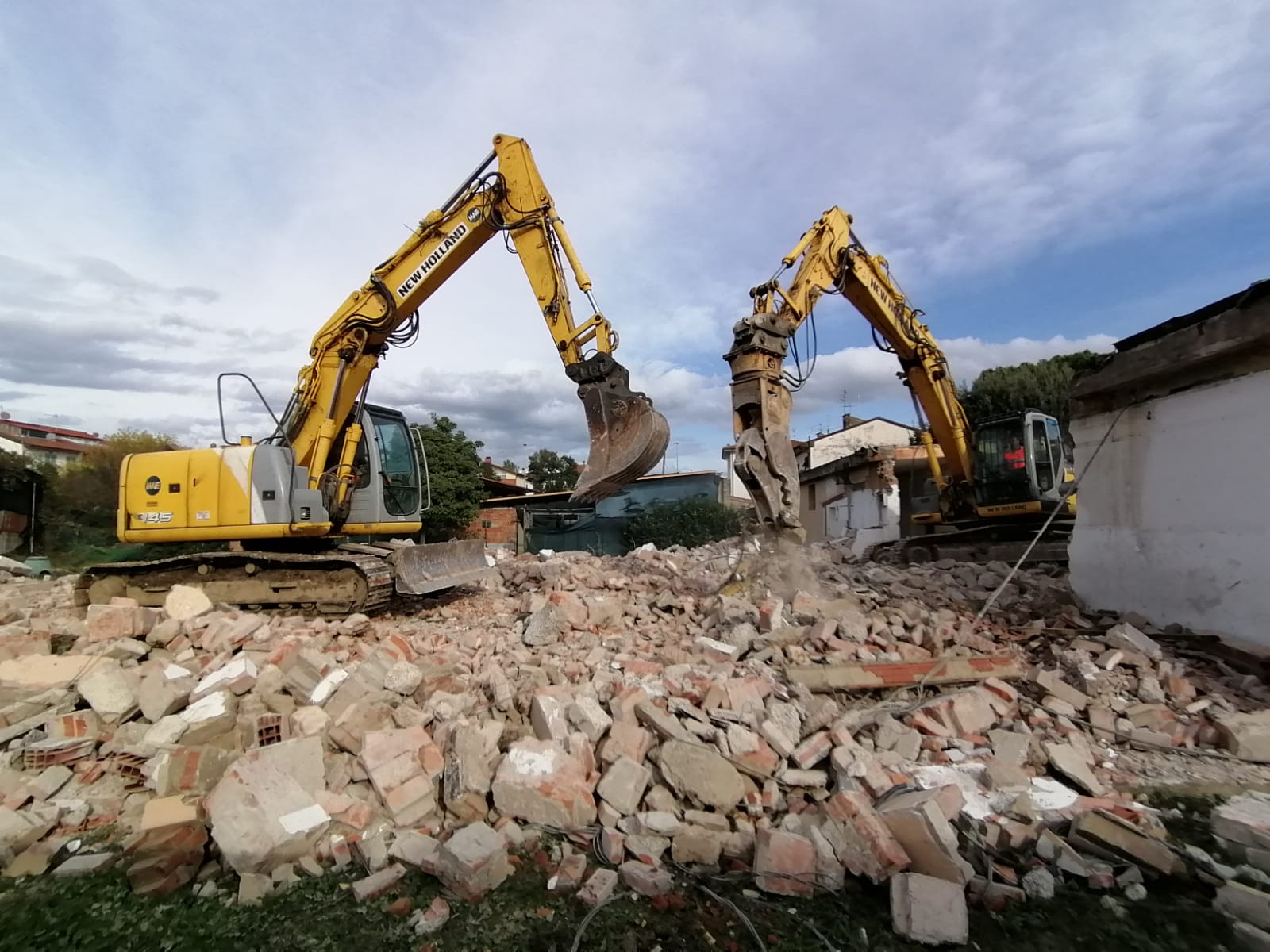 Lavori di demolizione