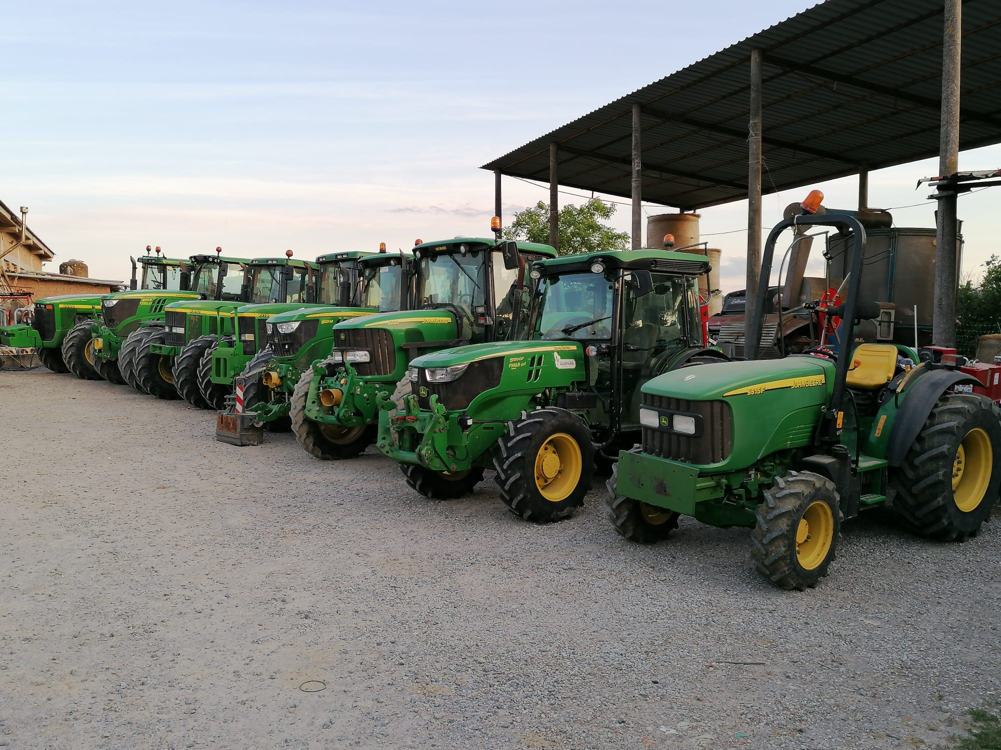 Flotta trattori Gasparri Group